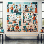 Poster Kreatif Mendorong Perilaku Hidup Bersih dan Sehat di Sekolah