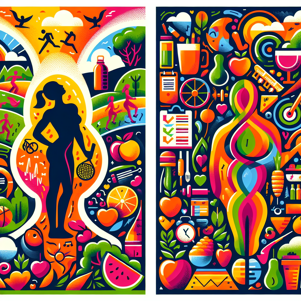 Poster Kreatif untuk Hidup Sehat dan Bugar