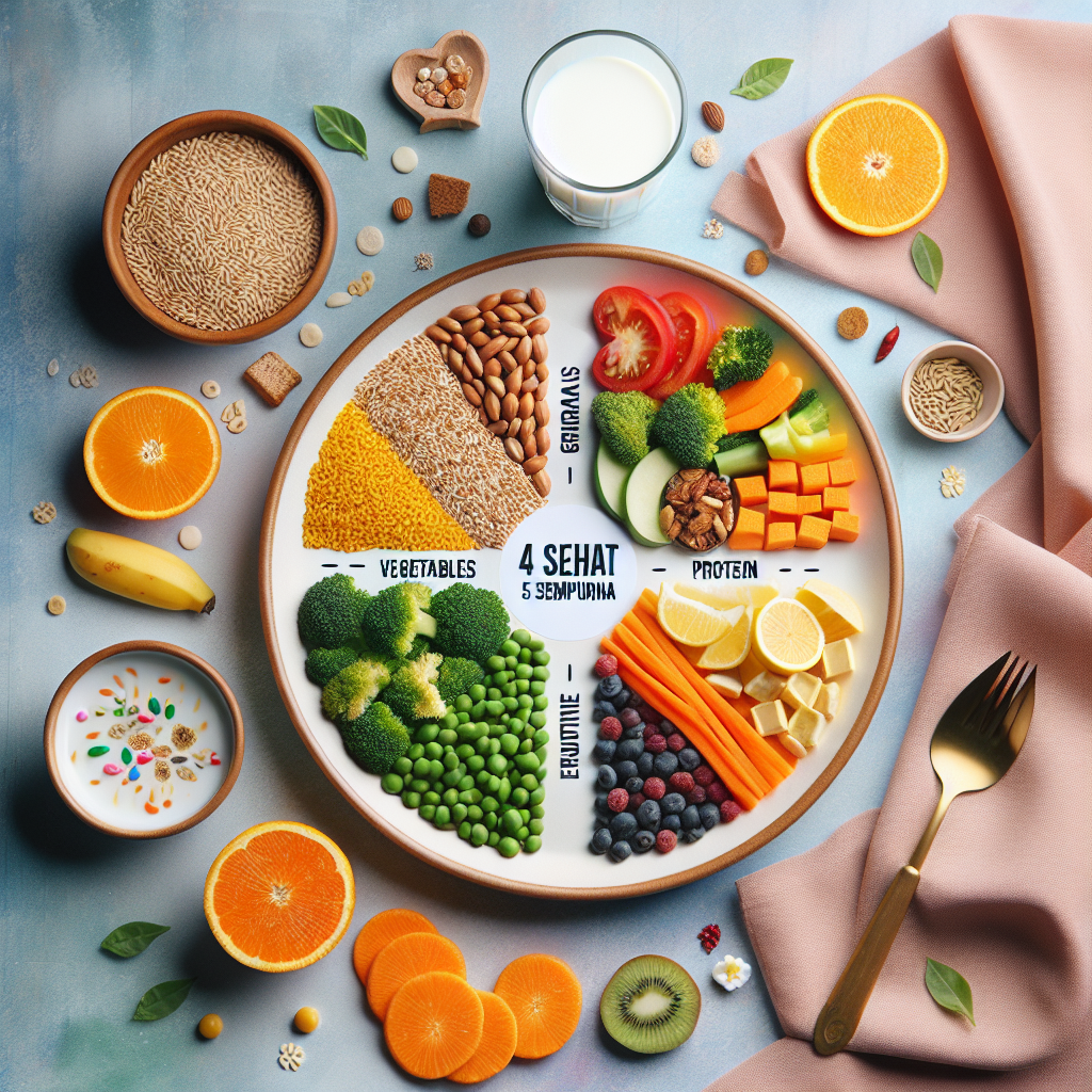 Rahasia Keberhasilan Diet dengan Makanan 4 Sehat 5 Sempurna yang Kaya Gizi