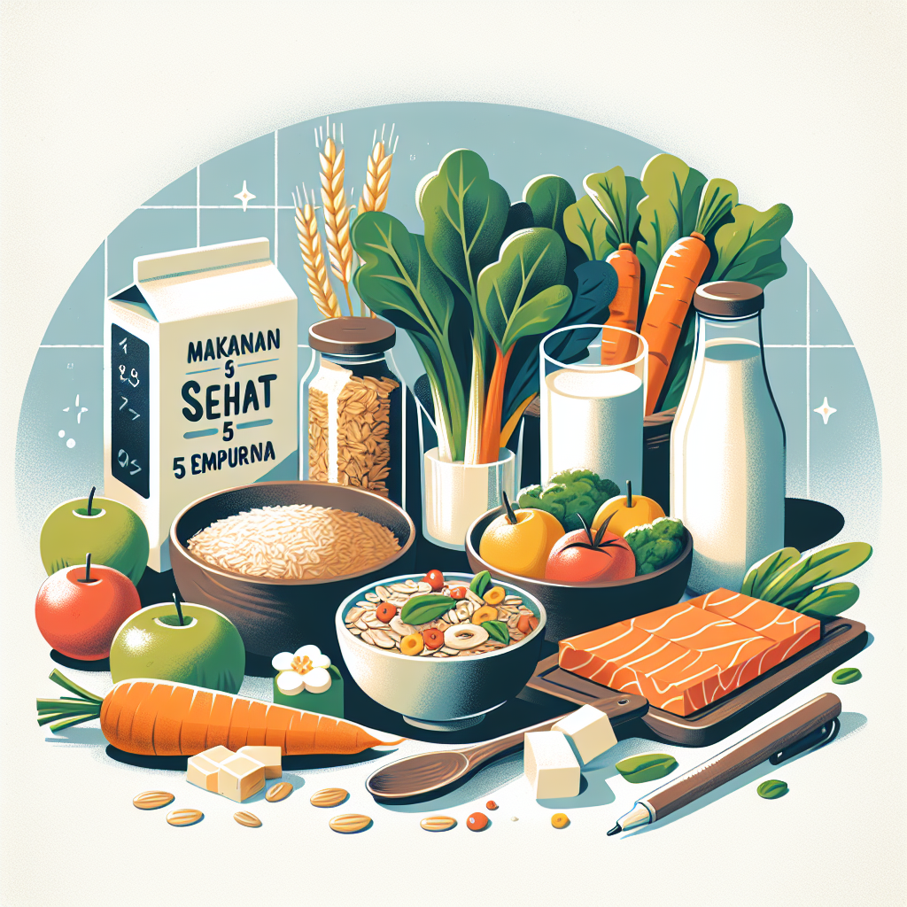 Makanan 4 Sehat 5 Sempurna yang Praktis dan Lezat untuk Sehari-hari