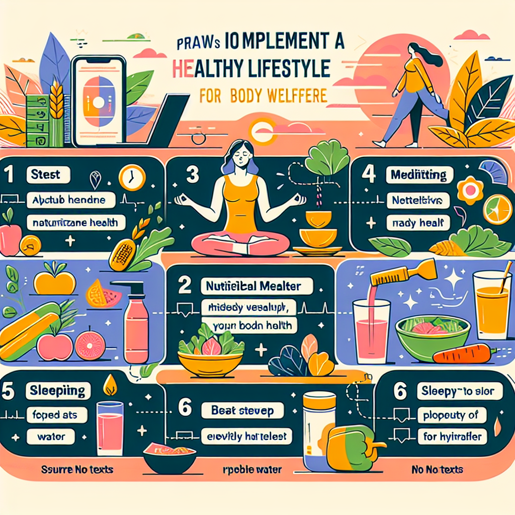 10 Langkah Praktis Menerapkan Pola Hidup Sehat untuk Kesejahteraan Tubuh