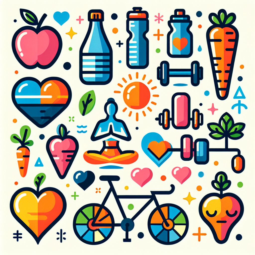 10 Easy-to-Draw Healthy Lifestyle Poster Ideas for Beginners